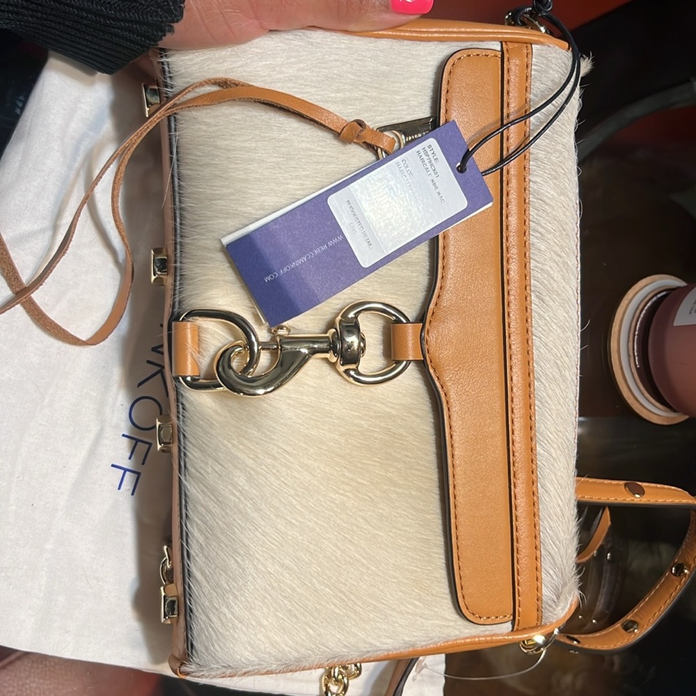NWT REBECCA MINKOFF PURSE #except